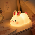 Cute Bunny Silicone LED Night Lamp