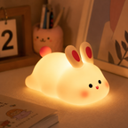 Cute Bunny Silicone LED Night Lamp